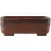 Bonsaischale 28x21x10cm Antik-Braun Rechteckig Unglasiert -Pflanzenladen h28 062 ab