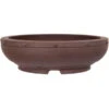 Bonsaischale 32x32x9cm Braun Rund Unglasiert