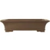 Bonsaischale 43.5x32.5x10.5cm Braun Rechteckig Unglasiert -Pflanzenladen h44 034 b