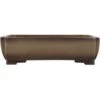 Bonsaischale 46x32.5x13cm Antik-Grau Rechteckig Unglasiert -Pflanzenladen h46 177 ag