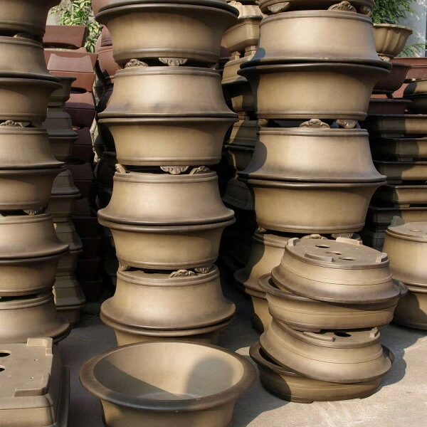 Bonsaischale 45.5x36.5x12cm Antik-Braun Oval Unglasiert 8 Bonsaischale 45.5x36.5x12cm Antik-Braun Oval Unglasiert – Bild 6