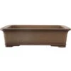 Bonsaischale 50.5x42.5x13.5cm Antik-Grau Rechteckig Unglasiert -Pflanzenladen h51 204 ag
