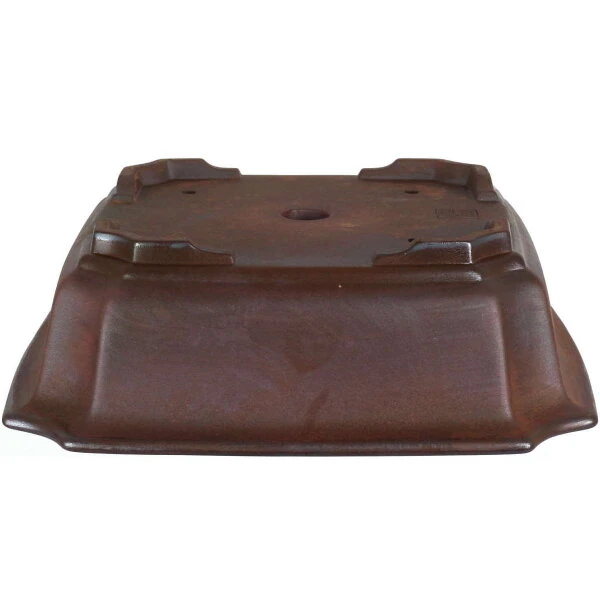 Bonsaischale 21.5x21.5x6.5cm Dunkelbraun Sonstige Form Unglasiert 4 Bonsaischale 21.5x21.5x6.5cm Dunkelbraun Sonstige Form Unglasiert – Bild 2