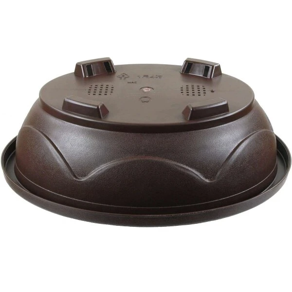 Bonsaischale 42.3x30.6x13.6cm Dunkelbraun Oval Kunststoff 4 Bonsaischale 42.3x30.6x13.6cm Dunkelbraun Oval Kunststoff – Bild 2