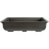 Bonsaischale 50.5x42.5x11.4cm Dunkelbraun Rechteckig Kunststoff -Pflanzenladen z ps r51 db